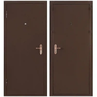 Дверь входная металлическая Профи Pro 206x86 см левая антик медь Без бренда ПРОФИ PRO