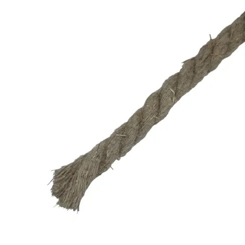 Веревка льнопеньковая Сибшнур 14 мм цвет коричневый, 20 м/уп. Без бренда None