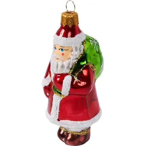 Ёлочное украшение «Дед Мороз» 10 см, в коробке Без бренда Дед мороз