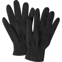 Перчатки для зимних садовых работ акриловые размер 10 цвет черный Без бренда