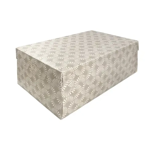 Коробка для хранения Ливистона 02 33x20x13 см полипропилен коричнево-белый Без бренда Ливиистона ливистона