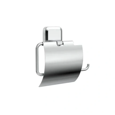 Держатель для туалетной бумаги Lemer Air с крышкой цвет хром LEMER AIR LEM-AIR043