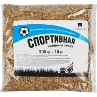Семена газона Газонcity Спортивный 0.3 кг ГАЗОНCITY Семена газонных трав