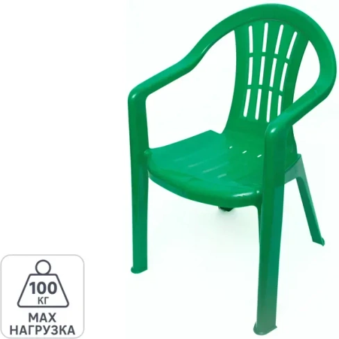 Кресло Туба-дуба Невод 0012 58.5x57.5x81.5 см полипропилен зеленое ТУБА-ДУБА Да