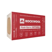 Утеплитель Rockwool Лайт Баттс Оптима 100 мм 3 м² ROCKWOOL