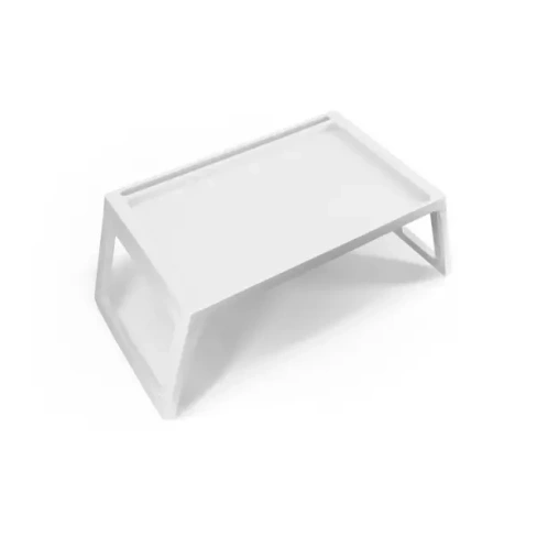 Столик прямоугольный 54.5x35.5 см пластик цвет белый Без бренда None