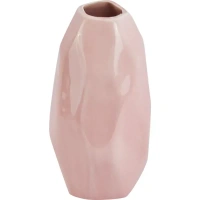 Ваза Candy 2 керамика светло-розовая 12.5 см Без бренда None