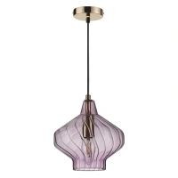 Светильник подвесной Lumion Dove 4588/1, 1 лампа, 3 м², цвет золотистый/розовый LUMION DOVE