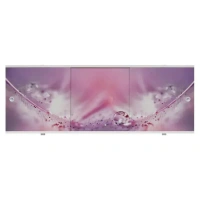Экран под ванну фронтальный Метакам Премиум А 148 см цвет розовый МЕТАКАМ Премиум А Экран Премиум А