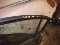 Уплотнитель стекла двери задней правой, Mazda (Мазда)-3 (BK) (02-09)
