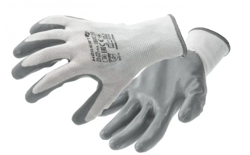 Перчатки рабочие с нитриловым покрытием GLAN размер 9