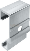 MFT-H 100/40 K Аграфа HILTI для фасадных систем под анкеры с подрезкой алюминий, 23x60x40 мм